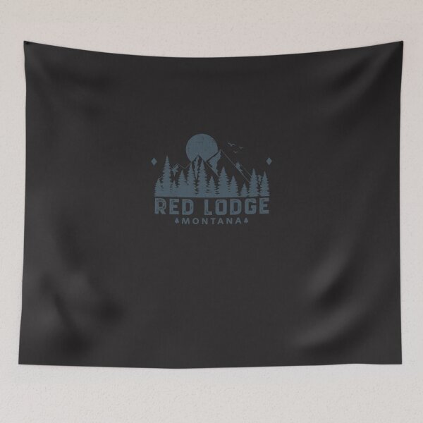 Item preview, Red Lodge Montana Mountain View Sticker designed and sold by JonasKett.