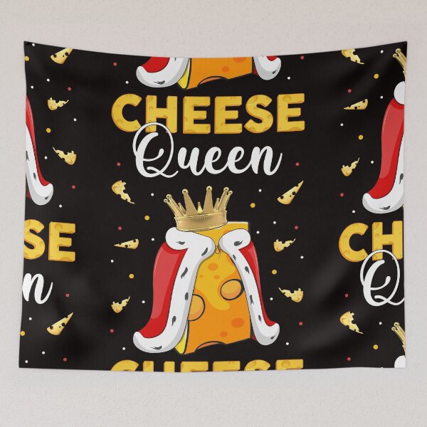 Item preview, Cheese Queen Cheese Food Lover Graphic designed and sold by DesignByMai.