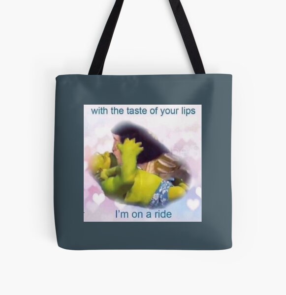 Divertente borsa tote meme Shrek confusa Borsa meme classica -  Italia