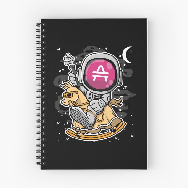 Item preview, Astronaut Horse AMP Coin To The Moon Crypto Token Cryptocurrency Blockchain Wallet HODL designed and sold by AdamRoberts90.