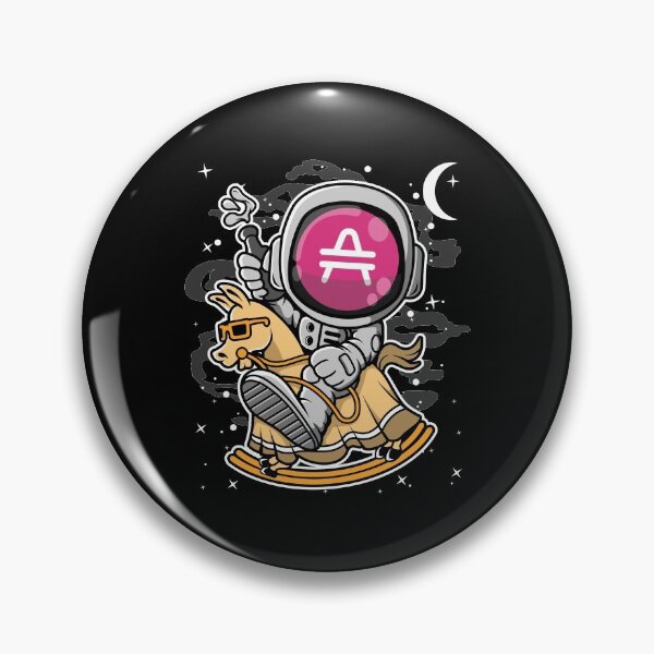 Item preview, Astronaut Horse AMP Coin To The Moon Crypto Token Cryptocurrency Blockchain Wallet HODL designed and sold by AdamRoberts90.