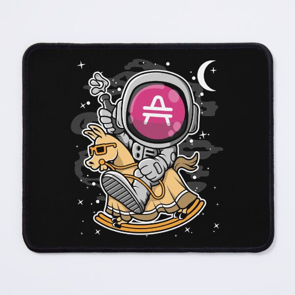 Item preview, Astronaut Horse AMP Coin To The Moon Crypto Token Cryptocurrency Blockchain Wallet HODL designed and sold by AdamRoberts90.