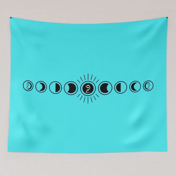 Item preview, Two's Day Moon Phases Sunrise Banner - Historical Date designed and sold by Trinket-Trickster.