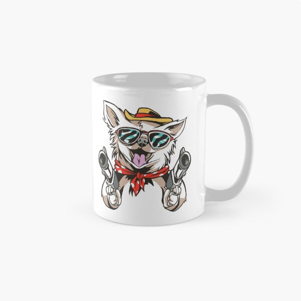 Item preview, Funny Chihuahua Dog Wielding Guns designed and sold by GreenMall.