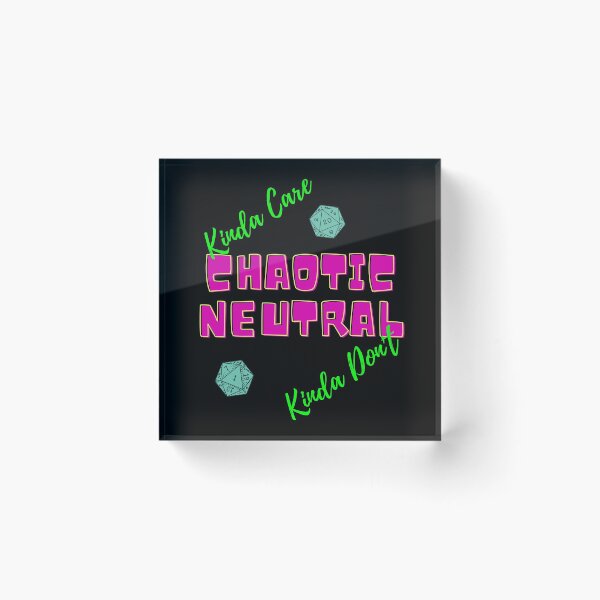 Item preview, Chaotic Neutral designed and sold by LoudLizzy.