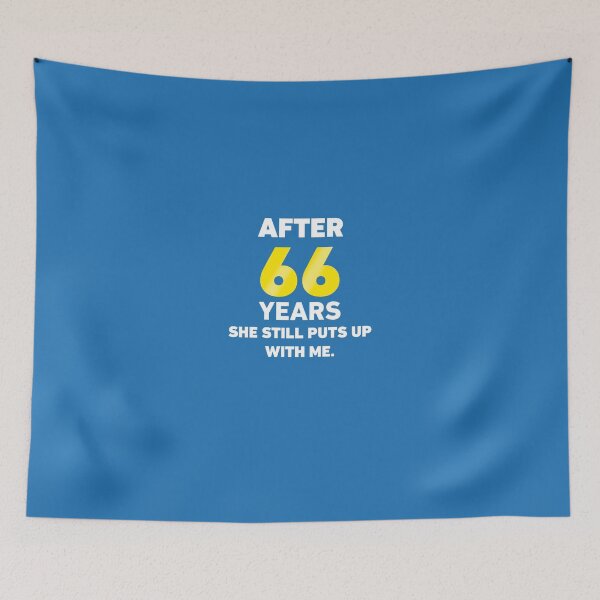 Item preview, After 66 Years She Still Puts Up With Me. designed and sold by AlwaysAwesome.
