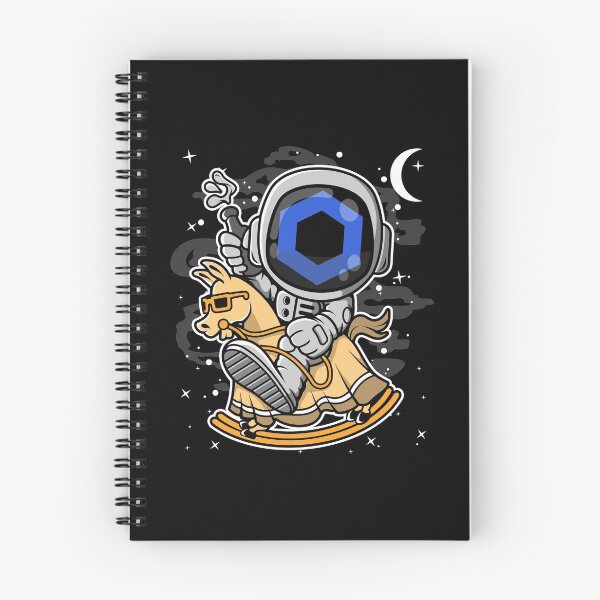Item preview, Astronaut Horse Chainlink LINK Coin To The Moon Crypto Token Cryptocurrency Blockchain Wallet HODL designed and sold by AdamRoberts90.