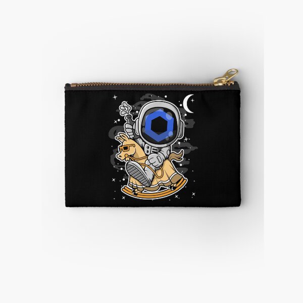 Item preview, Astronaut Horse Chainlink LINK Coin To The Moon Crypto Token Cryptocurrency Blockchain Wallet HODL designed and sold by AdamRoberts90.