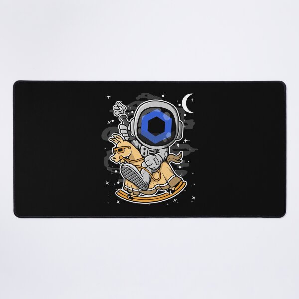 Item preview, Astronaut Horse Chainlink LINK Coin To The Moon Crypto Token Cryptocurrency Blockchain Wallet HODL designed and sold by AdamRoberts90.