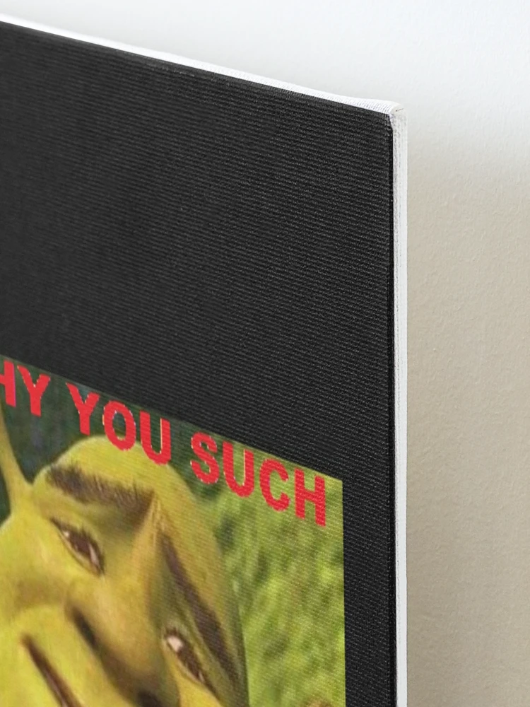 Why you such a sussy baka?  Art Board Print for Sale by EdgyStuffSold