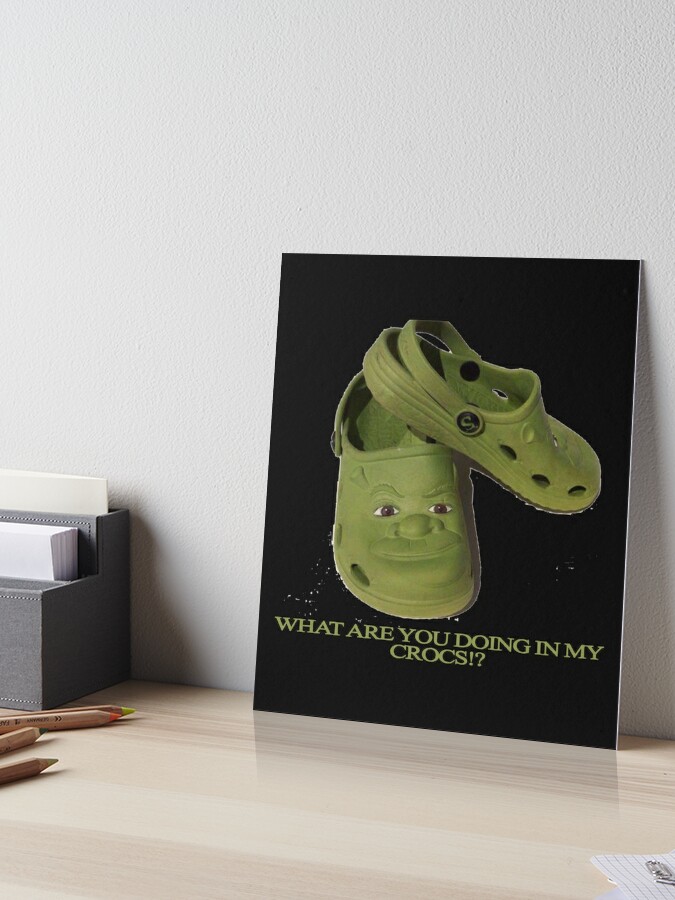 What are you doing in my Shrek Crocs  Baby One-Piece for Sale by  KikimoraFasbn