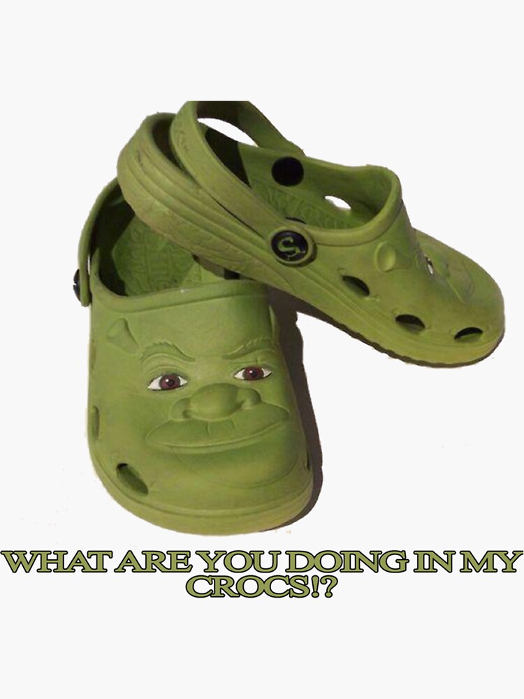 What are you doing in my Shrek Crocs  Baby One-Piece for Sale by  KikimoraFasbn