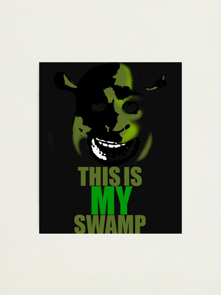 Shrek T-Pose  Photographic Print for Sale by KikimoraFasbn