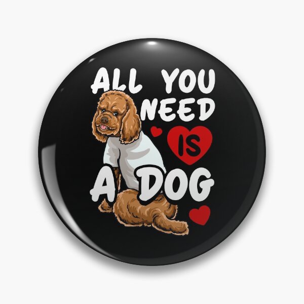 Item preview, Poodle Dog, all you need is love designed and sold by Click-Like.