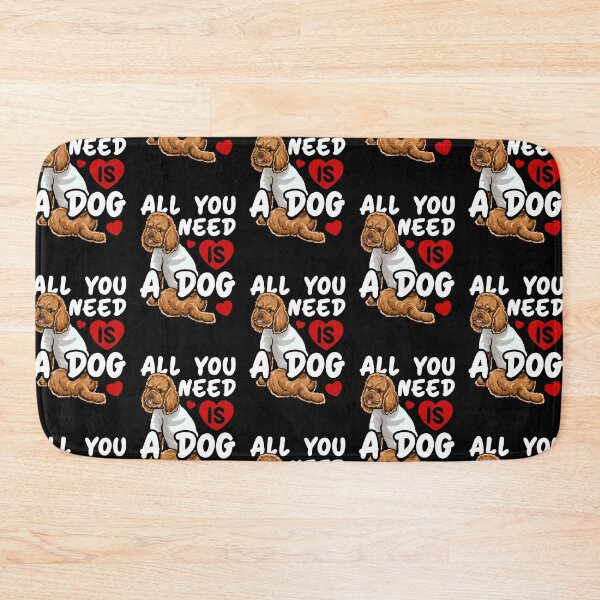 Item preview, Poodle Dog, all you need is love designed and sold by Click-Like.