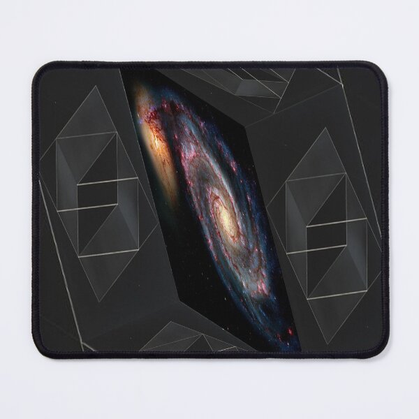 Item preview, Geometrical 3dimensional portal representation - space effect - psychedelics vision - vaporwave black edition  designed and sold by Mad-Boy.