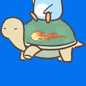 Artwork thumbnail, Fast Turtle Sticker by ToniSchulz