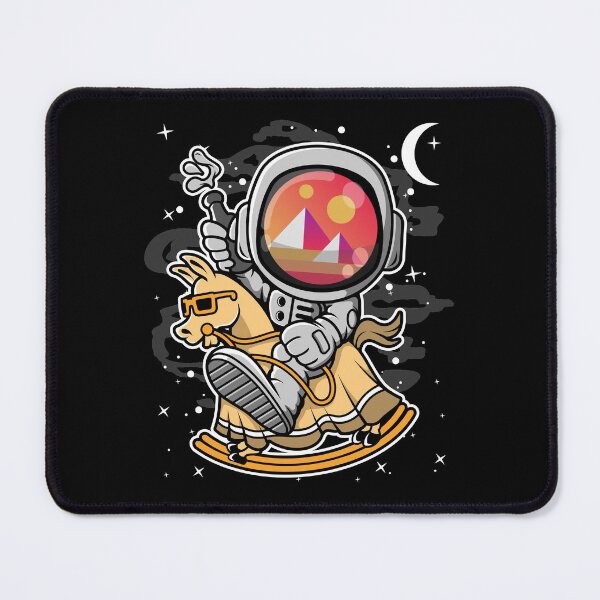 Item preview, Astronaut Horse Decentraland MANA Coin To The Moon Crypto Token Cryptocurrency Blockchain Wallet HODL designed and sold by AdamRoberts90.