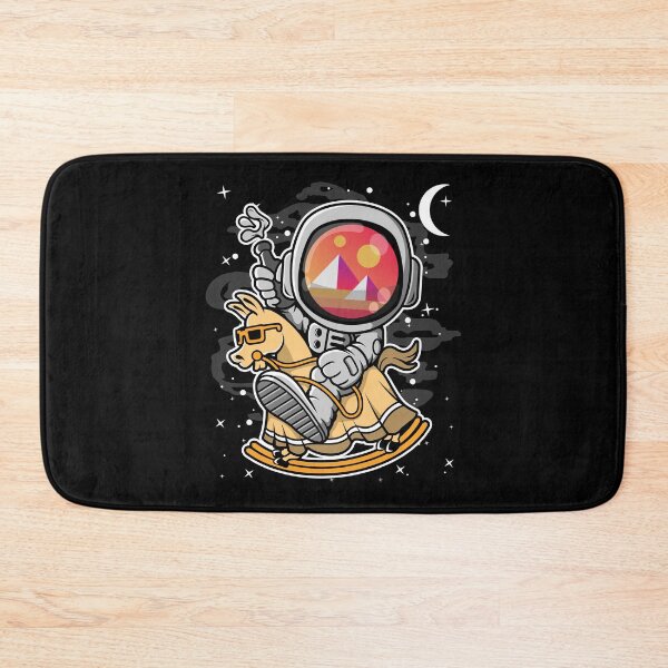Item preview, Astronaut Horse Decentraland MANA Coin To The Moon Crypto Token Cryptocurrency Blockchain Wallet HODL designed and sold by AdamRoberts90.