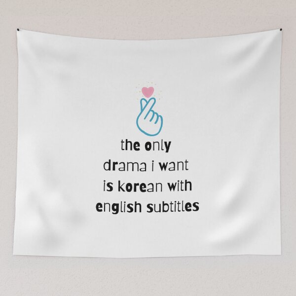 Item preview, Copy of the only drama i want is korean with english designed and sold by LUX2Boutique ★★★★★.