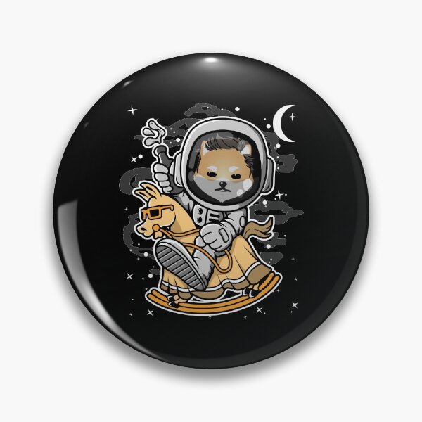 Item preview, Astronaut Horse Dogelon Mars ELON Coin To The Moon Crypto Token Cryptocurrency Blockchain Wallet HODL designed and sold by AdamRoberts90.