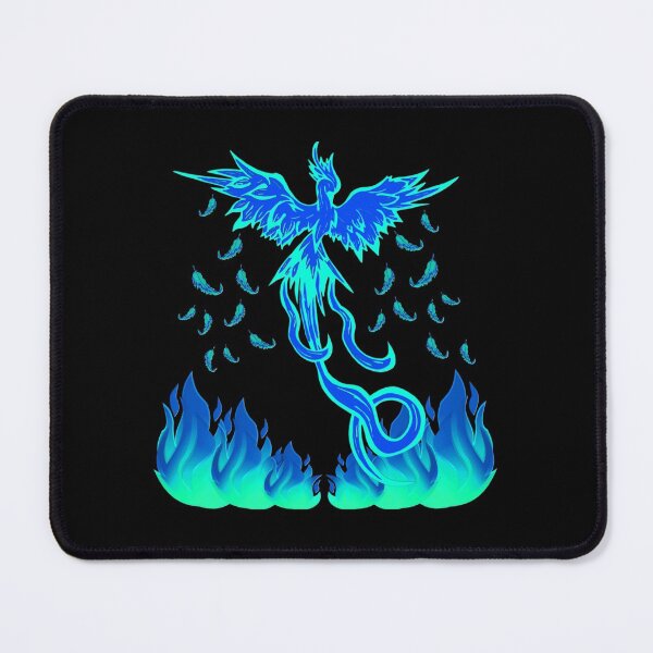 Item preview, Firebird with Flames V1, great flame patterns, best fantasy designs designed and sold by Kirei-Lily.