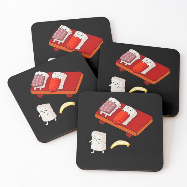 Item preview, Funny Sleep Walking Sushi, Japanese Foodie designed and sold by Awesigns.