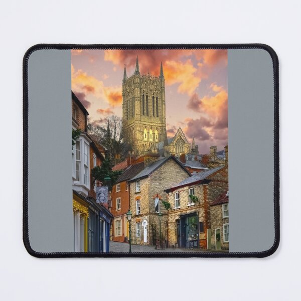 Item preview, Lincoln Cathedral From Steep Hill Portrait designed and sold by Alisonchambers2.