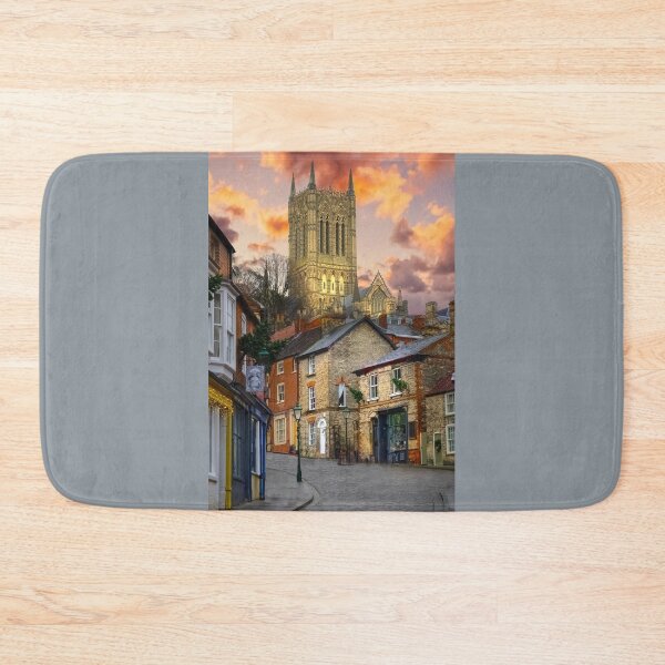 Item preview, Lincoln Cathedral From Steep Hill Portrait designed and sold by Alisonchambers2.
