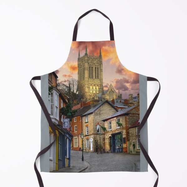 Item preview, Lincoln Cathedral From Steep Hill Portrait designed and sold by Alisonchambers2.
