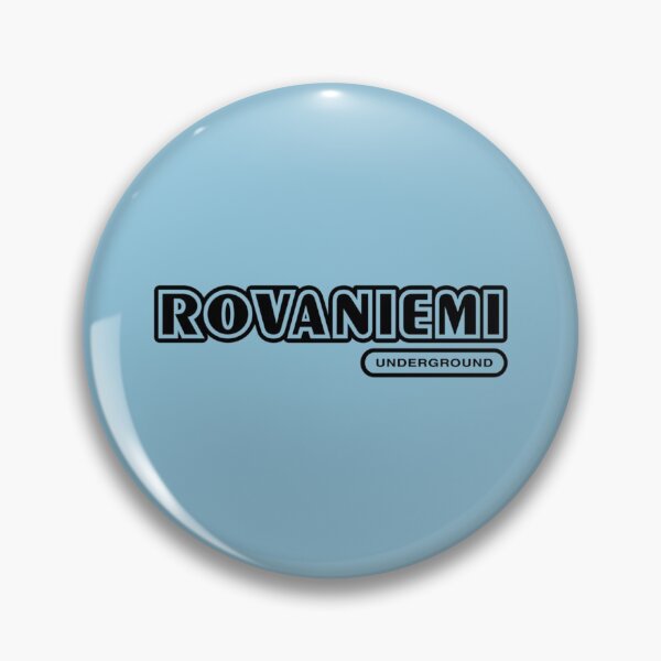 Item preview, Rovaniemi Underground (musta teksti)   designed and sold by OgeesWorldS.