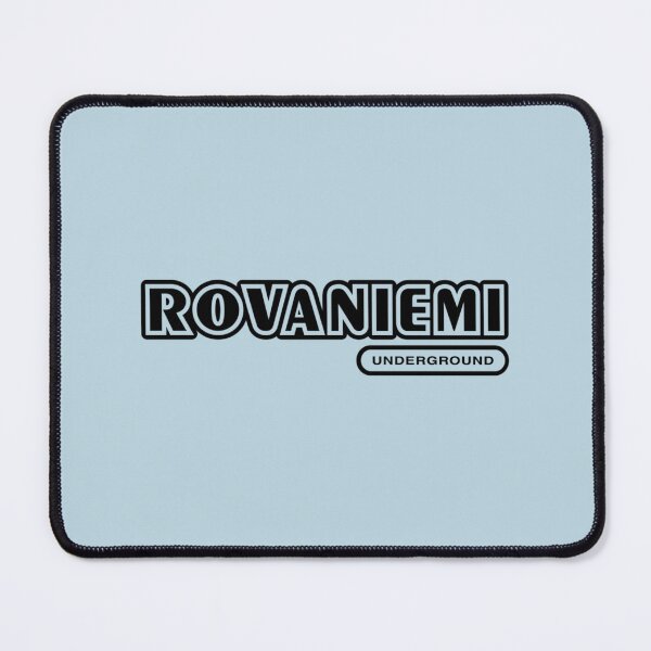 Item preview, Rovaniemi Underground (musta teksti) designed and sold by OgeesWorldS.