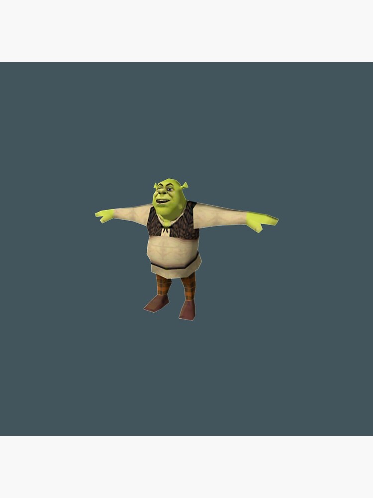 Shrek T-Pose  Photographic Print for Sale by KikimoraFasbn