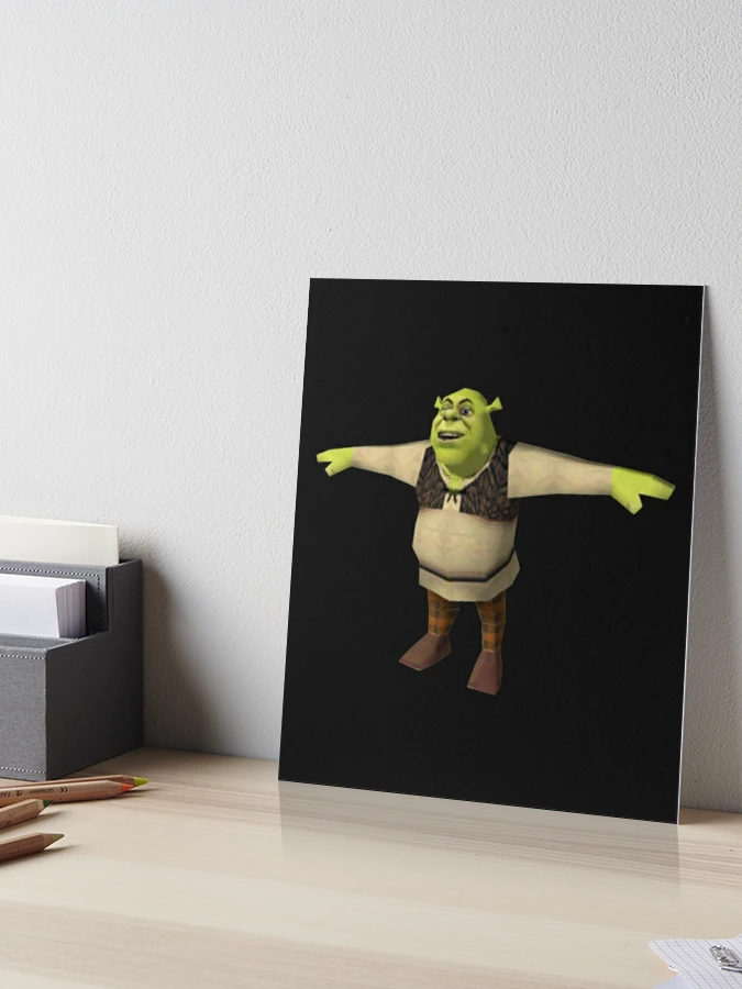 Shrek meme | Art Board Print