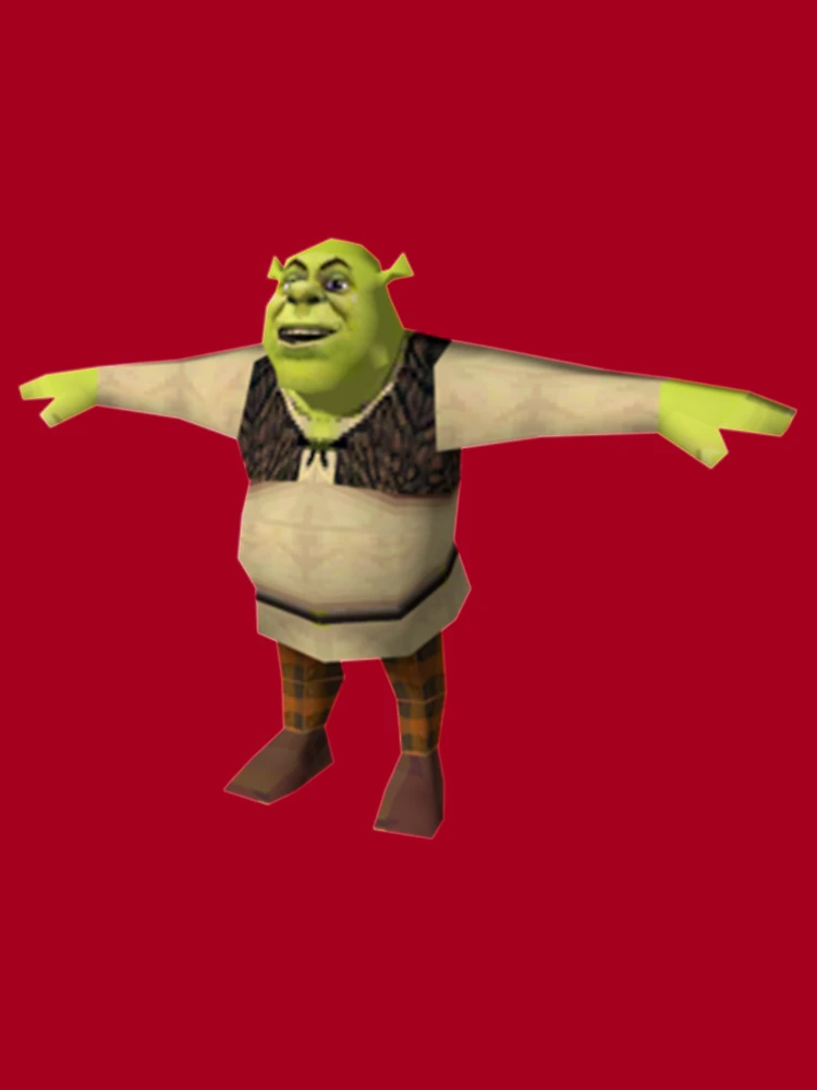 Shrek T-Pose  Photographic Print for Sale by KikimoraFasbn