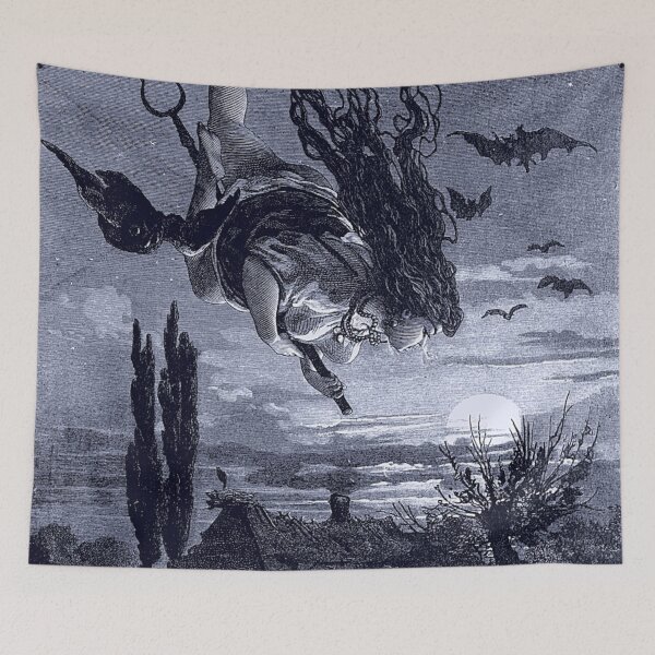 Item preview, "Picturesque Russia" 1897 - Flying witch designed and sold by RPGHaven.