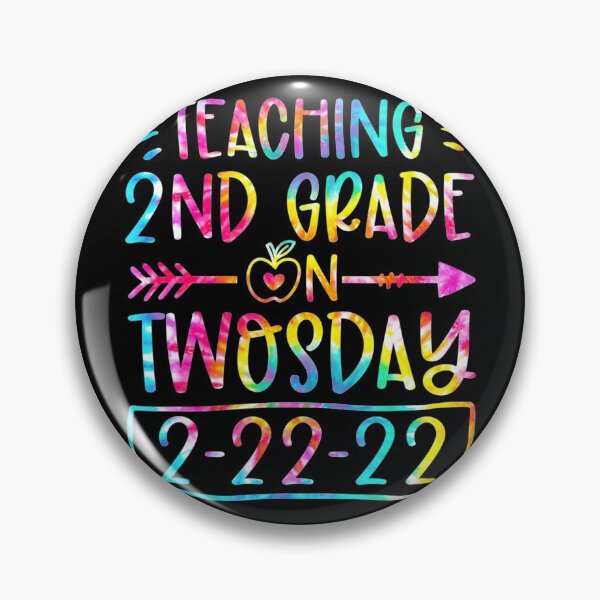 Item preview, Tie Dye Teaching 2nd Grade On Twosday February 22nd 2022 designed and sold by mialinpng.
