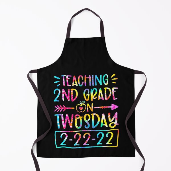 Item preview, Tie Dye Teaching 2nd Grade On Twosday February 22nd 2022 designed and sold by mialinpng.