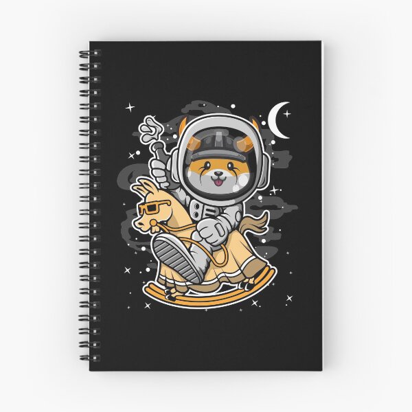 Item preview, Astronaut Horse Floki Inu Coin To The Moon Crypto Token Cryptocurrency Blockchain Wallet HODL designed and sold by AdamRoberts90.
