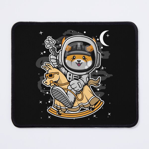 Item preview, Astronaut Horse Floki Inu Coin To The Moon Crypto Token Cryptocurrency Blockchain Wallet HODL designed and sold by AdamRoberts90.