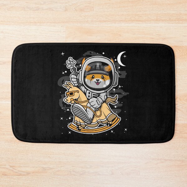 Item preview, Astronaut Horse Floki Inu Coin To The Moon Crypto Token Cryptocurrency Blockchain Wallet HODL designed and sold by AdamRoberts90.