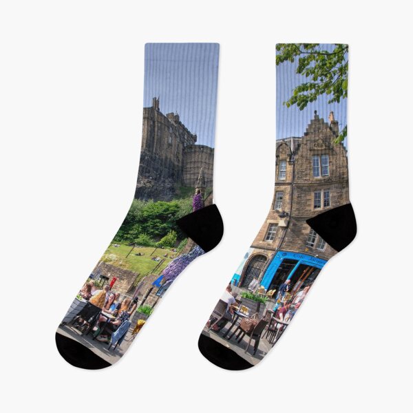 Item preview, Edinburgh Castle from Old Town  designed and sold by hawkie.