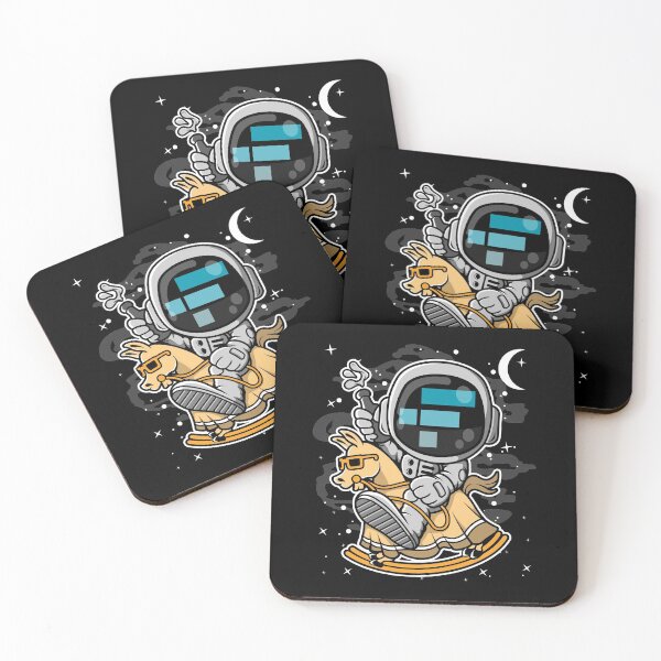 Item preview, Astronaut Horse FTX Coin To The Moon Crypto Token Cryptocurrency Blockchain Wallet HODL designed and sold by AdamRoberts90.