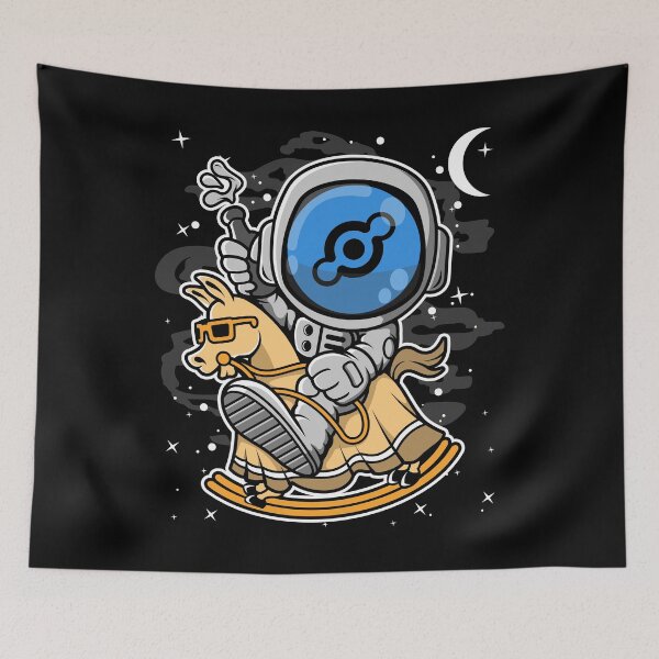 Item preview, Astronaut Horse Helium HNT Coin To The Moon Crypto Token Cryptocurrency Blockchain Wallet HODL designed and sold by AdamRoberts90.
