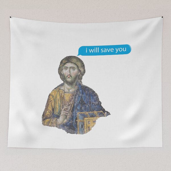Item preview, jesus saves i spend - i will save you designed and sold by Zeeprint ★★★★★.