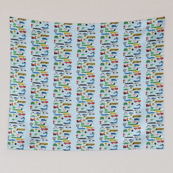 Item preview, Planes, Trains, and Automobiles Alphabet designed and sold by Luzeno-Store.