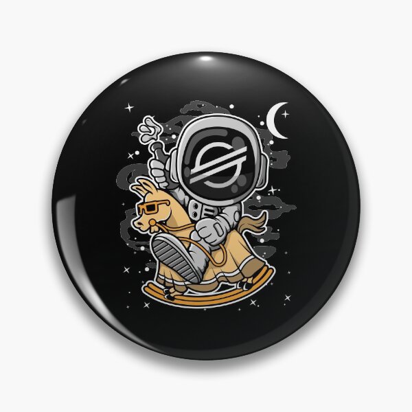 Item preview, Astronaut Horse Stellar XLM Coin To The Moon Crypto Token Cryptocurrency Blockchain Wallet HODL designed and sold by AdamRoberts90.