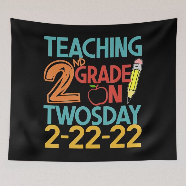 Item preview, Teaching 2ND Grade On Twosday February 22nd 2022 100 Days new designed and sold by mialinpng.