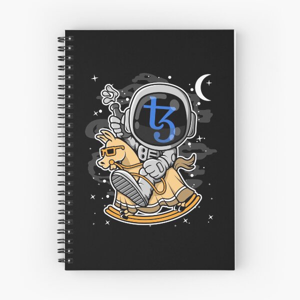 Item preview, Astronaut Horse Tezos XTZ Coin To The Moon Crypto Token Cryptocurrency Blockchain Wallet HODL designed and sold by AdamRoberts90.
