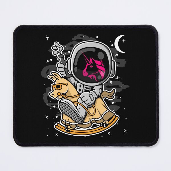 Item preview, Astronaut Horse Uniswap UNI Coin To The Moon Crypto Token Cryptocurrency Blockchain Wallet HODL designed and sold by AdamRoberts90.